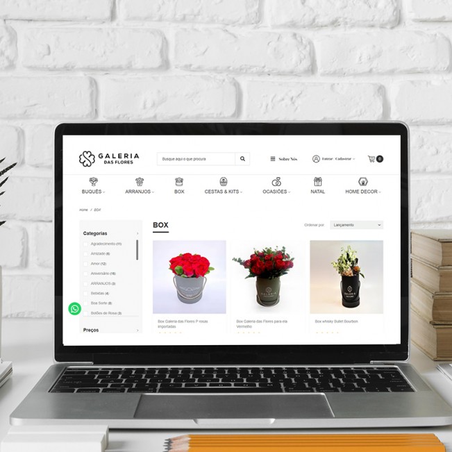 Marketing Digital <strong>Galeria das Flores</strong>