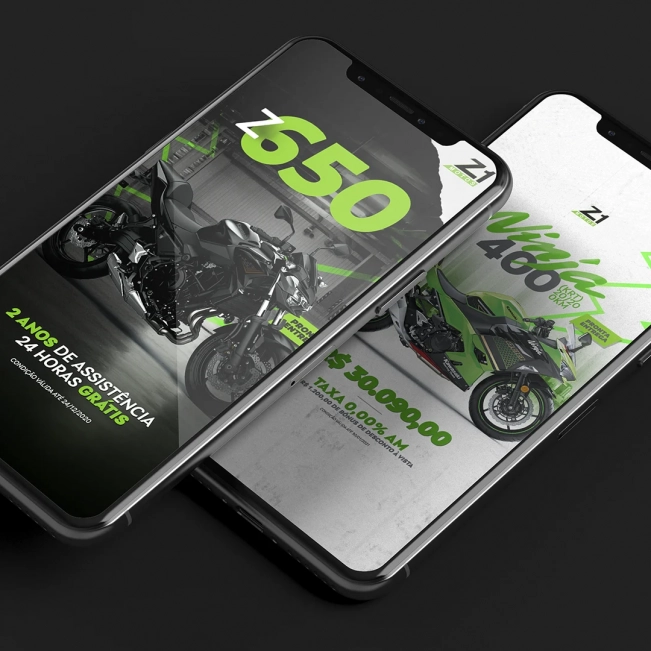 Social Media <b>Z1 Motos Kawasaki</b>